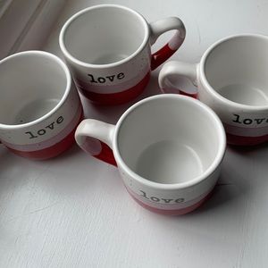 Belle Maison Love espresso Cups